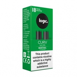 Logic Curv Menthol Refill E-Tip Twin Pack