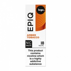 Logic EPIQ Nic Salts Amber Tobacco E-Liquid (18mg)
