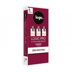 Logic PRO E-Cigarette Refill Capsules Cherry 0mg