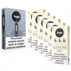 Logic PRO E-Cigarette Vanilla 6mg Combination Pack