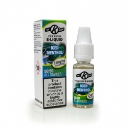 OK Vape 50/50 Iced Menthol E-Liquid (12mg)
