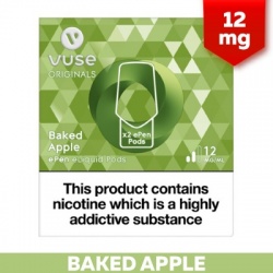 Vuse ePen Baked Apple E-Cigarette Refill Cartridges (12mg)