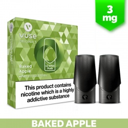 Vuse ePen Baked Apple E-Cigarette Refill Cartridges (3mg)