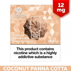 Vuse ePen Coconut Panna Cotta E-Cigarette Refill Cartridges (12mg)