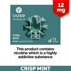 Vuse ePen Crisp Mint E-Cigarette Refill Cartridges (12mg)