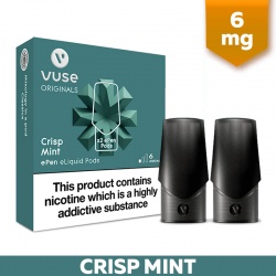 Vuse ePen Crisp Mint E-Cigarette Refill Cartridges (6mg)