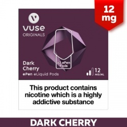 Vuse ePen Dark Cherry E-Cigarette Refill Cartridges (12mg)