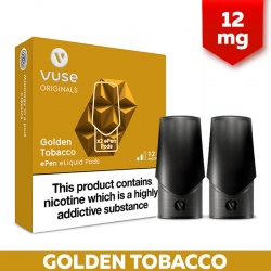 Vuse ePen Golden Tobacco E-Cigarette Refill Cartridges (12mg)