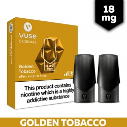 Vuse ePen Golden Tobacco E-Cigarette Refill Cartridges (18mg)