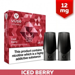 Vuse ePen Iced Berry E-Cigarette Refill Cartridges (12mg)