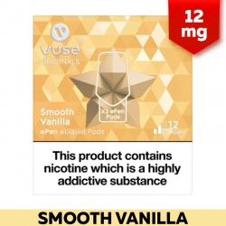 Vuse ePen Smooth Vanilla E-Cigarette Refill Cartridges (12mg)