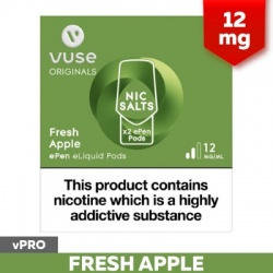 Vuse ePen vPro Fresh Apple E-Cigarette Refill Cartridges (12mg)
