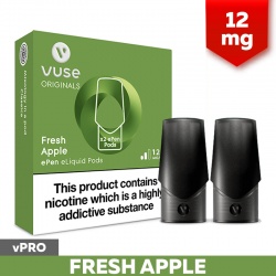 Vuse ePen vPro Fresh Apple E-Cigarette Refill Cartridges (12mg)
