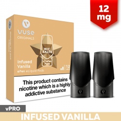 Vuse ePen vPro Infused Vanilla E-Cigarette Refill Cartridges (12mg)