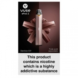 Vuse ePod 2 Rose Gold E-Cigarette Device with USB Charger