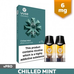 Vuse ePod 2 vPro Chilled Mint Refill Pods (6mg)
