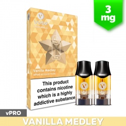 Vuse ePod 2 vPro Vanilla Medley Refill Pods (3mg)