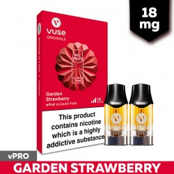 Vuse ePod 2 vPro Garden Strawberry Refill Pods (18mg)