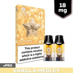 Vuse ePod 2 vPro Vanilla Medley Refill Pods (18mg)