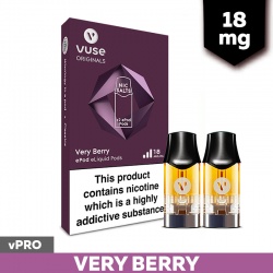Vuse ePod 2 vPro Very Berry Refill Pods (18mg)