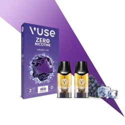 Vuse Pro Grape Ice Nic Salts eLiquid Pods (0mg)