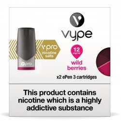 Vype ePen 3 vPro Wild Berries Nicotine Salt Pods (Pack of 2)