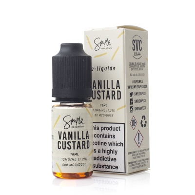 Simple Essentials Vanilla Custard E-Liquid