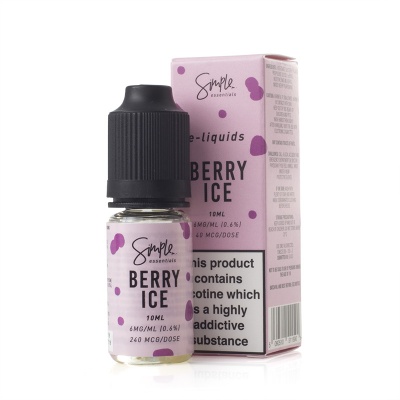 Simple Essentials Berry Ice E-Liquid - Money Off!