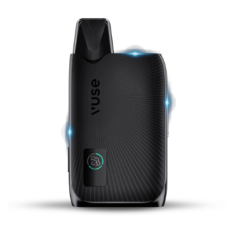 smart vape bluetooth Vuse Ultra with App Control (Charcoal Black) vape 5 percent nicotine Color:Black Calf Leather Canna-X Disposable Vape 99%