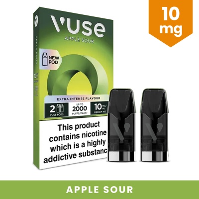 Vuse Extra Green Apple Refill Pods (10mg) - VapeMountain.com