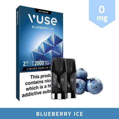 Vuse Blueberry Ice Ice Refill Pods (0mg) - VapeMountain.com Vuse Blueberry Ice Ice Refill Pods (0mg) - VapeMountain.com