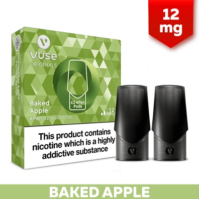 Vuse ePen Baked Apple E-Cigarette Refill Cartridges (12mg)