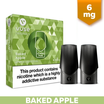Vuse ePen Baked Apple E-Cigarette Refill Cartridges (6mg)