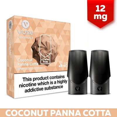 Vuse ePen Coconut Cream E-Cigarette Refill Cartridges (12mg)