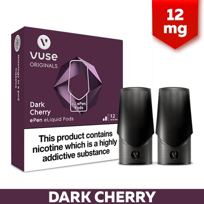 Vuse ePen Dark Cherry E-Cigarette Refill Cartridges (12mg)