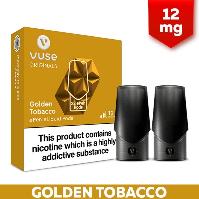 Vuse ePen Golden Tobacco E-Cigarette Refill Cartridges (12mg)