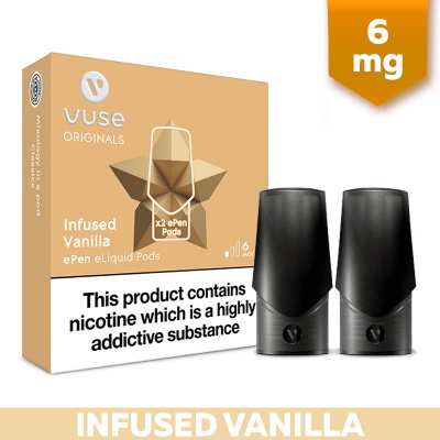 Vuse ePen Infused Vanilla E-Cigarette Refill Cartridges (6mg)