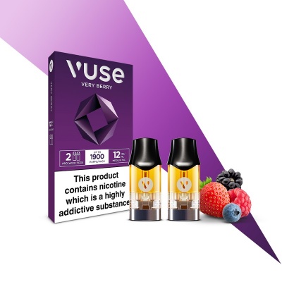 Vuse Pro ePod Very Berry Refill Pods (12mg)