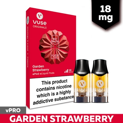 Vuse ePod 2 vPro Garden Strawberry Refill Pods (18mg)
