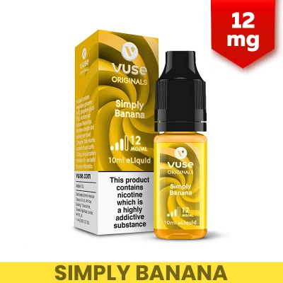 Vuse Originals Simply Banana Refill E-Liquid (12mg)