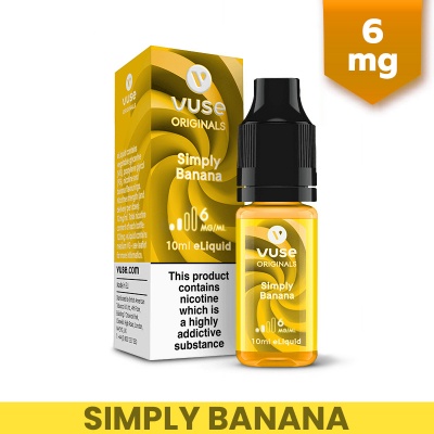 Vuse Originals Simply Banana Refill E-Liquid (6mg)