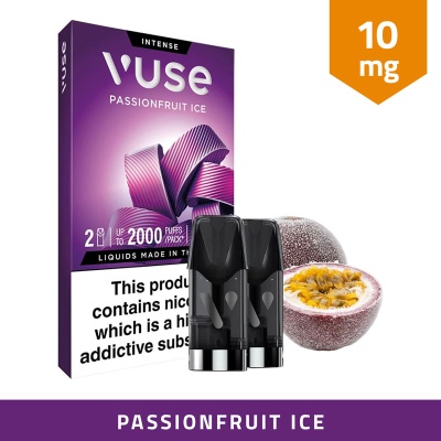 purple vuse flavor Passionfruit Ice Refill Pods (20mg) List 8a Color:Black Spray Red 10kSB Vuse offer is