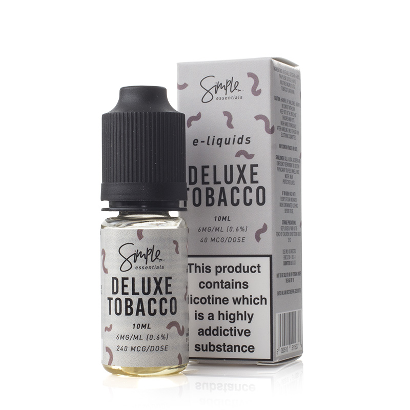 Simple Essentials Deluxe Tobacco E-Liquid