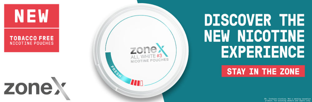 Zone X All White Nicotine Pouches